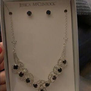 2 necklace and earring sets